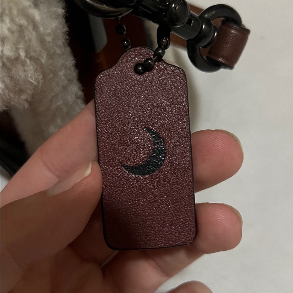 Coach shearling tabby 26 in brown suede and leather - Picture 12 of 12
